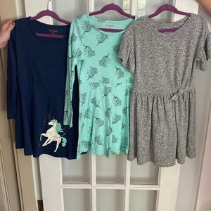 Bundle of Cat&Jack dresses size medium